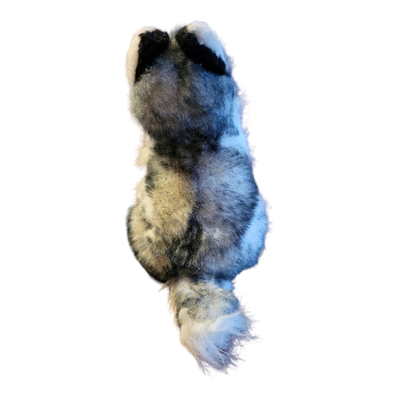 Vtg Siberian Malmute Husky Eskimo Stuffed Animal Puppy Dog - Picture 4 of 5